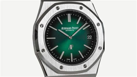 audemars piguet quadrante verde|audemars piguet regal oak.